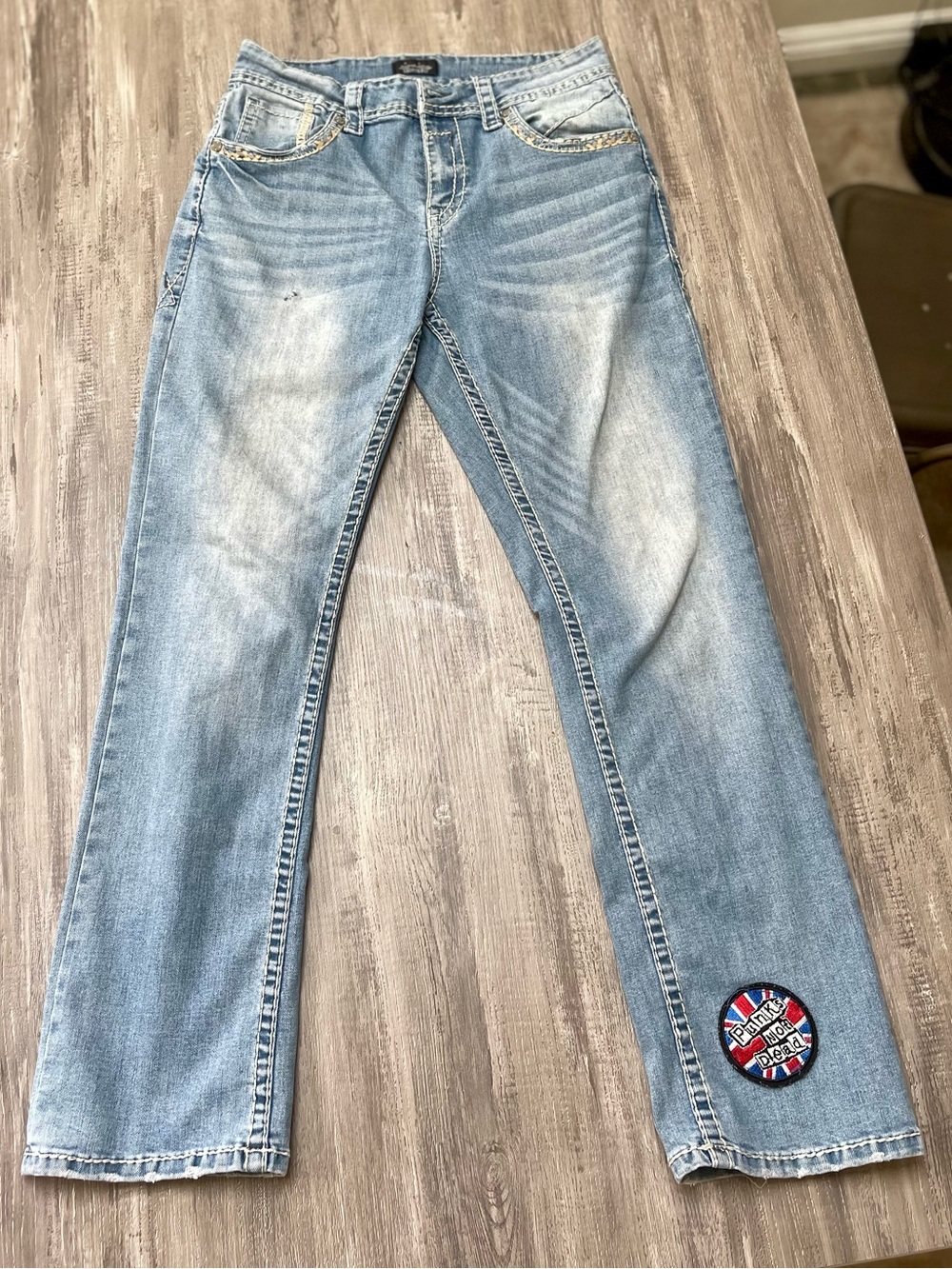 Montero High End Embroidered Punk Jeans